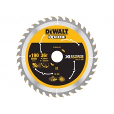 DeWALT pjovimo diskas medienai 190 mm T36